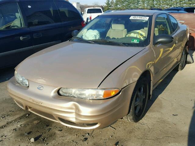 1G3NL12E53C297460 - 2003 OLDSMOBILE ALERO GL TAN photo 2