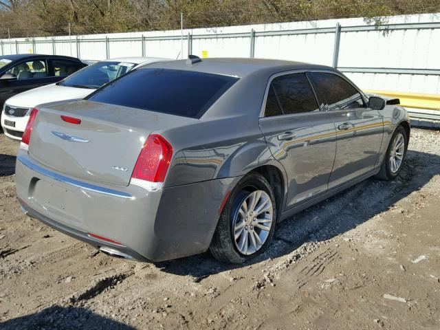 2C3CCAAG5HH663825 - 2017 CHRYSLER 300 LIMITE GRAY photo 4