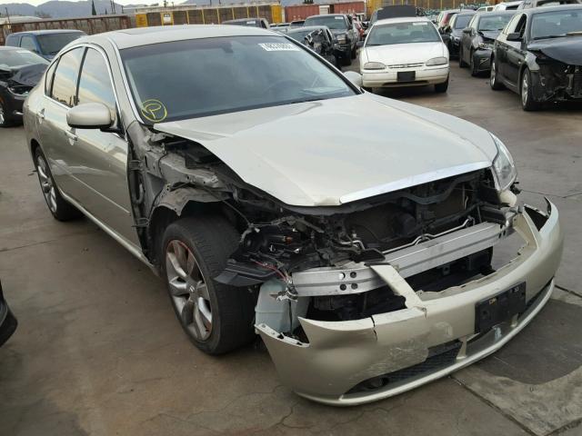 JNKAY01E76M104962 - 2006 INFINITI M35 BASE TAN photo 1