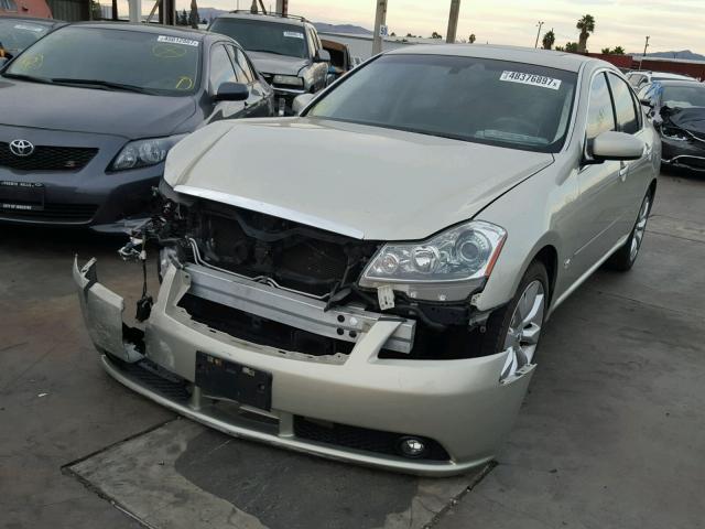 JNKAY01E76M104962 - 2006 INFINITI M35 BASE TAN photo 2