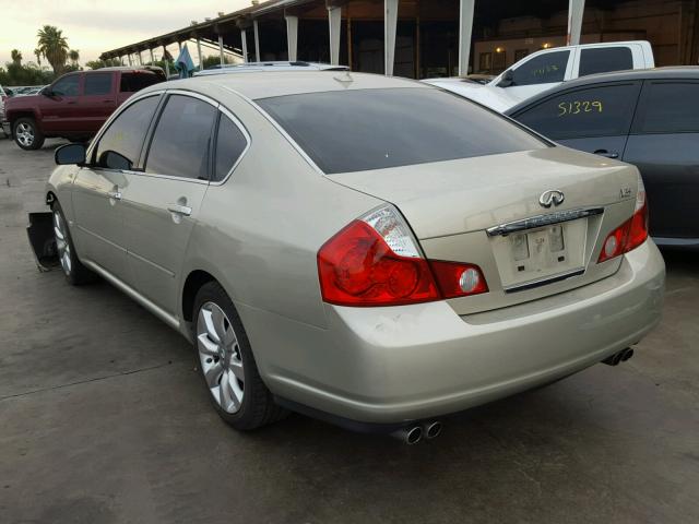 JNKAY01E76M104962 - 2006 INFINITI M35 BASE TAN photo 3