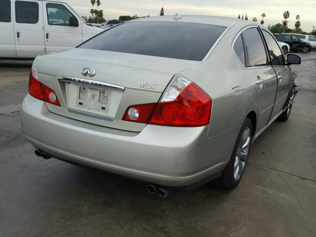 JNKAY01E76M104962 - 2006 INFINITI M35 BASE TAN photo 4