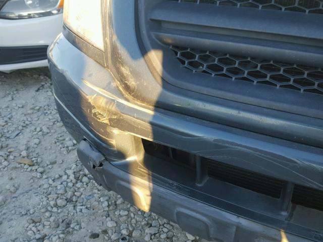 2HKYF18484H573445 - 2004 HONDA PILOT EX BLUE photo 9