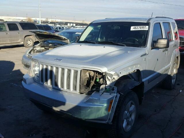 1J4PN2GK5AW133039 - 2010 JEEP LIBERTY SP SILVER photo 2