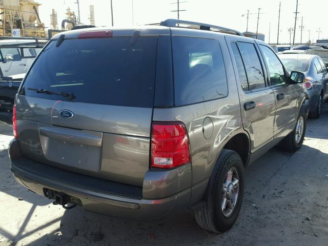 1FMZU63K54UB51504 - 2004 FORD EXPLORER X BROWN photo 4