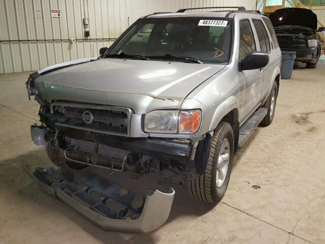 JN8DR09Y13W811635 - 2003 NISSAN PATHFINDER SILVER photo 2