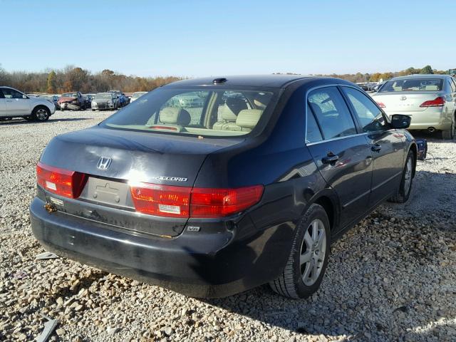 1HGCM66505A065179 - 2005 HONDA ACCORD EX BLACK photo 4