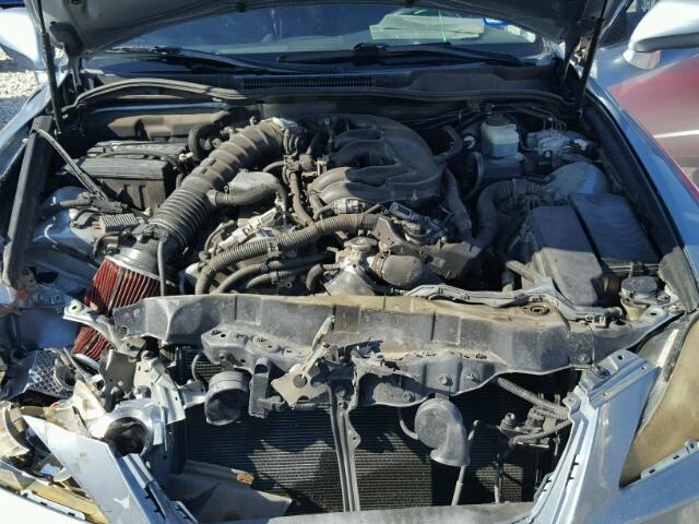 JTHBE262372008184 - 2007 LEXUS IS 350 SILVER photo 7