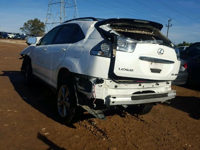 JTJHW31U860005246 - 2006 LEXUS RX 400 WHITE photo 3