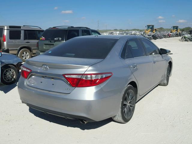 4T1BF1FK8FU085740 - 2015 TOYOTA CAMRY LE SILVER photo 4