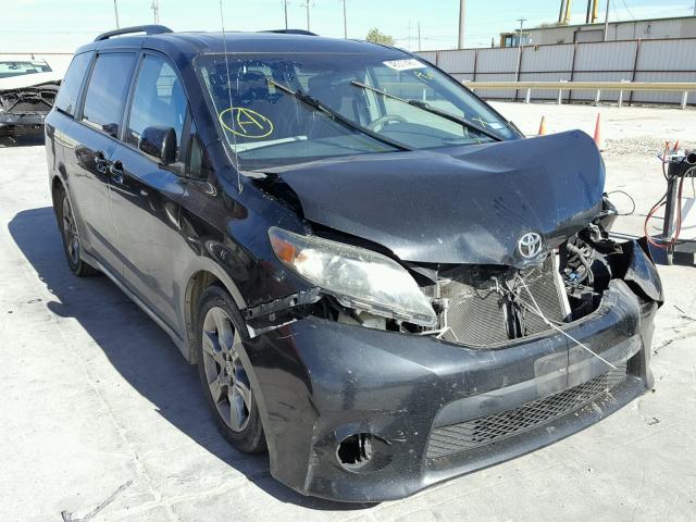 5TDXK3DC0BS129239 - 2011 TOYOTA SIENNA SPO BLACK photo 1