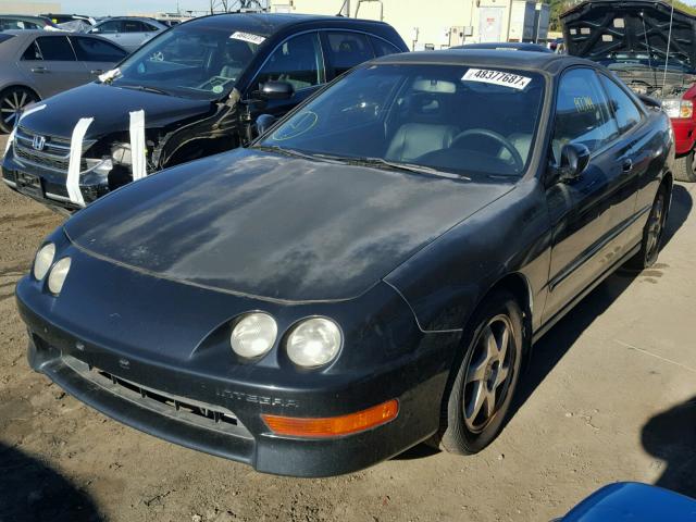 JH4DC2381WS003328 - 1998 ACURA INTEGRA GS BLACK photo 2