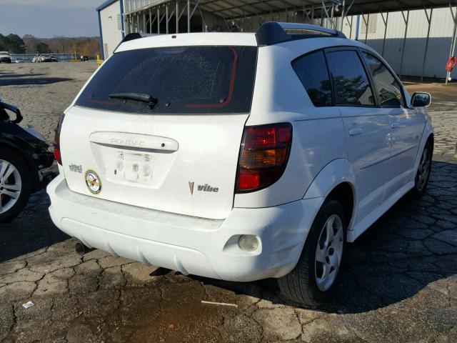 5Y2SL65846Z438705 - 2006 PONTIAC VIBE WHITE photo 4