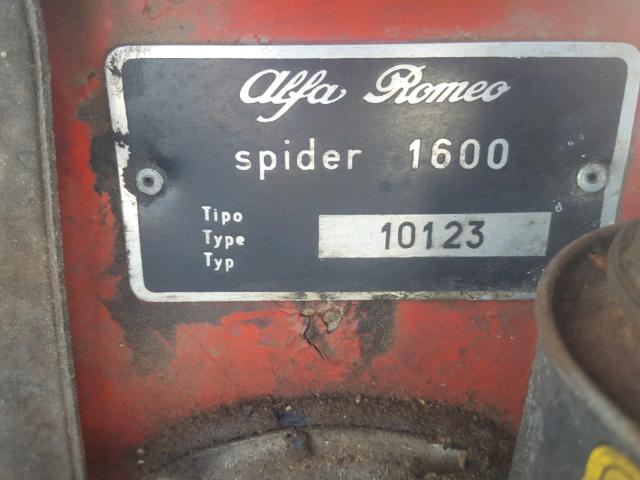 AR374628 - 1962 ALFA ROMEO ROMEO RED photo 10