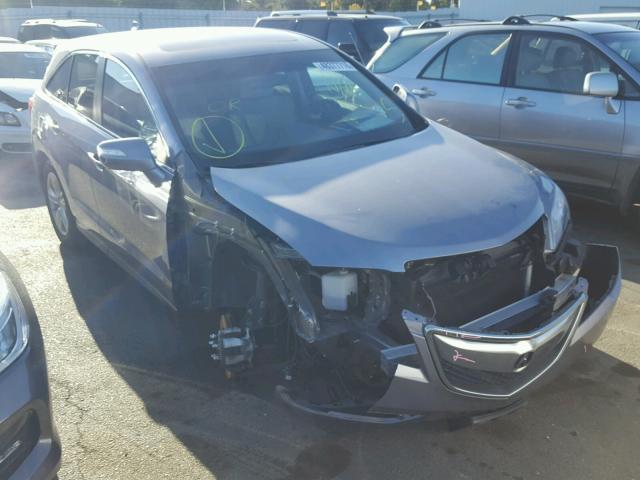 5J8TB3H37FL004255 - 2015 ACURA RDX BASE SILVER photo 1