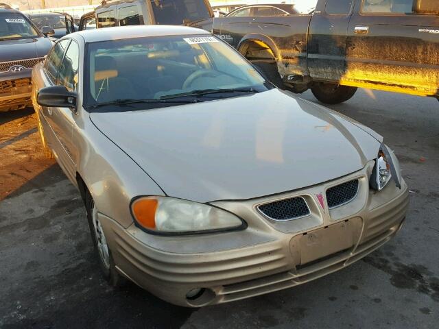 1G2NF52T11C253793 - 2001 PONTIAC GRAND AM S TAN photo 1