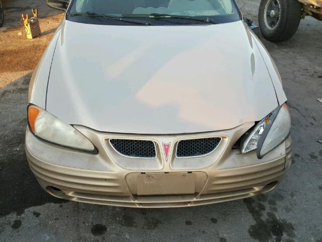 1G2NF52T11C253793 - 2001 PONTIAC GRAND AM S TAN photo 7