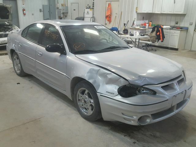 1G2NW52E24C103679 - 2004 PONTIAC GRAND AM G SILVER photo 1