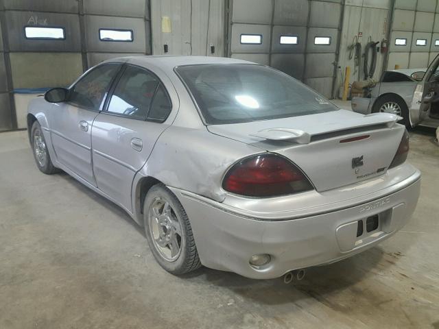 1G2NW52E24C103679 - 2004 PONTIAC GRAND AM G SILVER photo 3