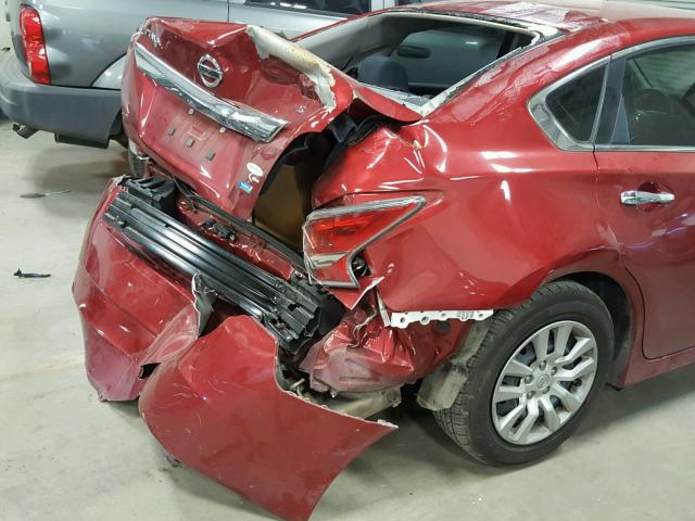 1N4AL3AP8EN364014 - 2014 NISSAN ALTIMA 2.5 RED photo 9