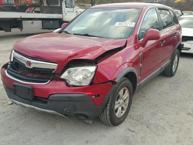 3GSALAE17AS589453 - 2010 SATURN VUE XE RED photo 2