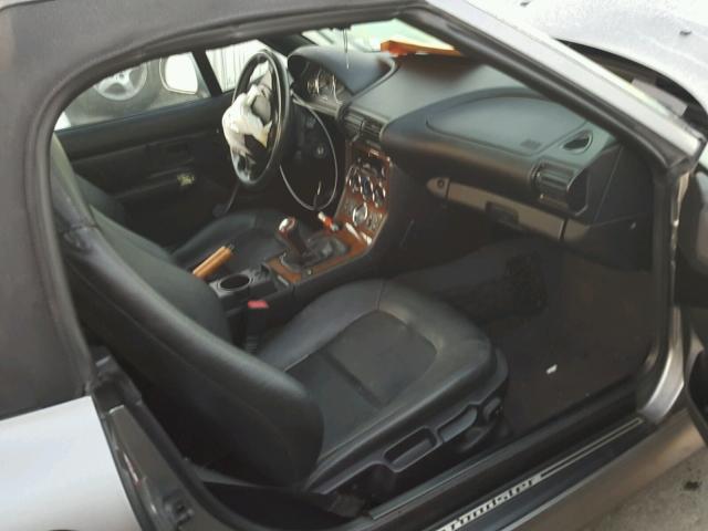 4USCN33442LK51999 - 2002 BMW Z3 2.5 SILVER photo 5