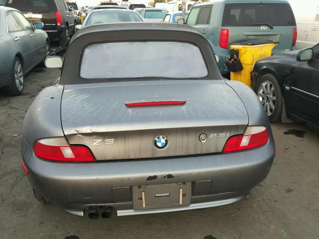 4USCN33442LK51999 - 2002 BMW Z3 2.5 SILVER photo 6