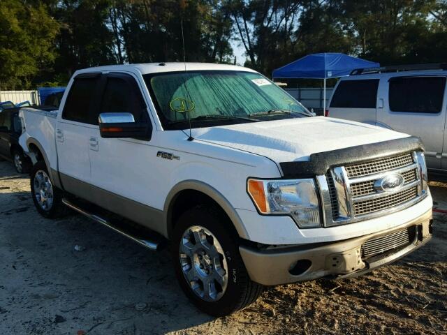 1FTPW12V59FA69644 - 2009 FORD F150 SUPER WHITE photo 1