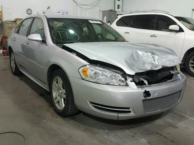 2G1WG5E33C1162177 - 2012 CHEVROLET IMPALA LT SILVER photo 1