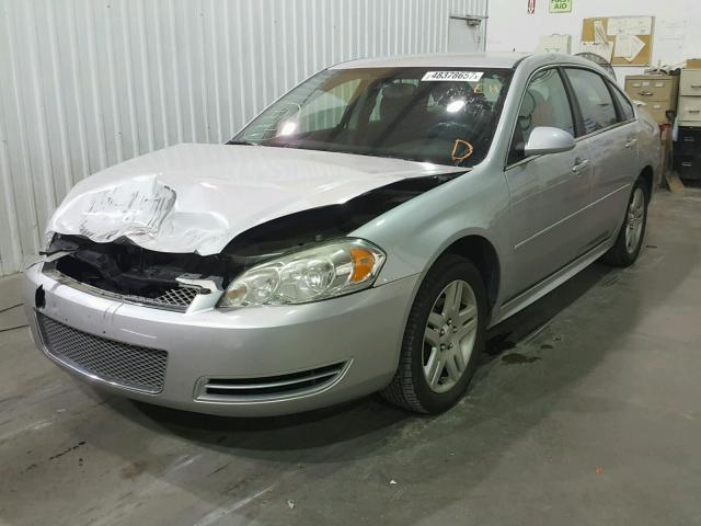 2G1WG5E33C1162177 - 2012 CHEVROLET IMPALA LT SILVER photo 2