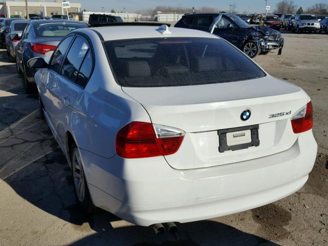 WBAVD13576KV03123 - 2006 BMW 325 XI WHITE photo 3