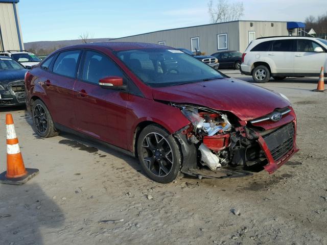 1FADP3F25DL135590 - 2013 FORD FOCUS SE RED photo 1