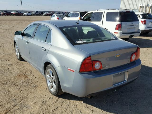 1G1ZH57B184259078 - 2008 CHEVROLET MALIBU 1LT BLUE photo 3