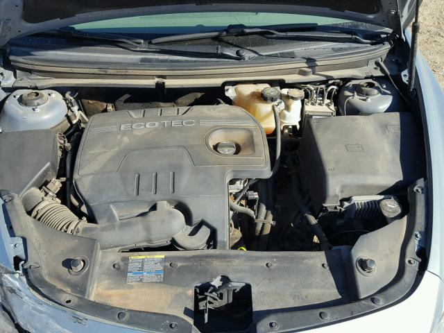 1G1ZH57B184259078 - 2008 CHEVROLET MALIBU 1LT BLUE photo 7