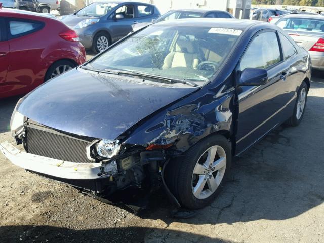 2HGFG12826H532998 - 2006 HONDA CIVIC EX 蓝色 照片 2
