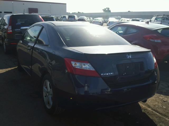 2HGFG12826H532998 - 2006 HONDA CIVIC EX 蓝色 照片 3