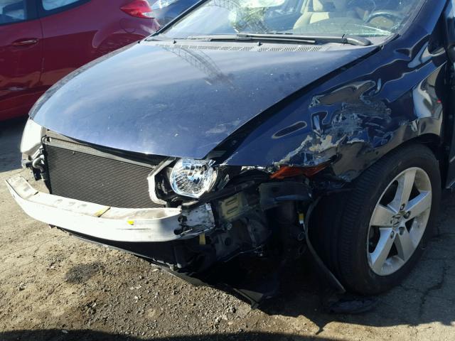 2HGFG12826H532998 - 2006 HONDA CIVIC EX 蓝色 照片 9