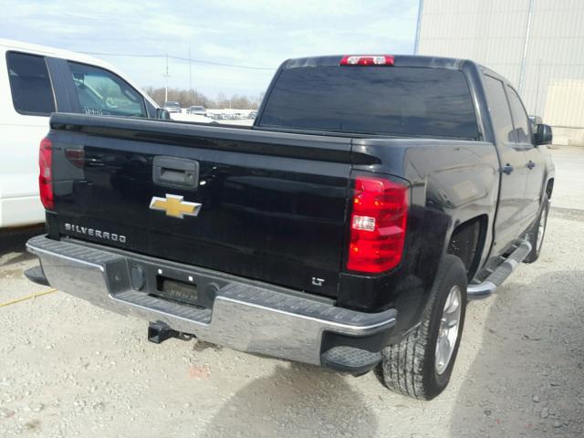 3GCPCREC6FG433646 - 2015 CHEVROLET SILVERADO BLACK photo 4