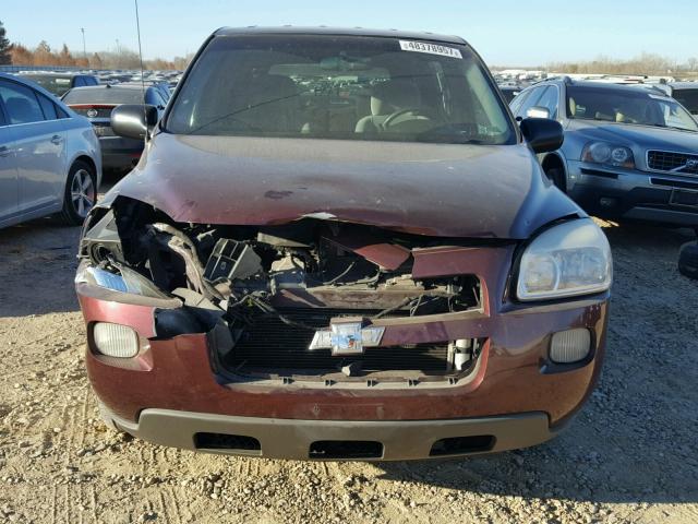 1GNDV23WX8D192022 - 2008 CHEVROLET UPLANDER L MAROON photo 9