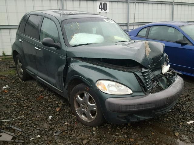 3C8FY4BB21T678406 - 2001 CHRYSLER PT CRUISER GREEN photo 1