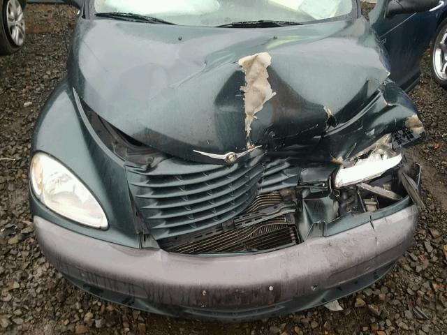 3C8FY4BB21T678406 - 2001 CHRYSLER PT CRUISER GREEN photo 7