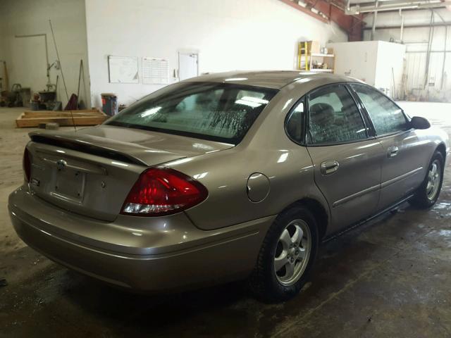 1FAFP53U26A248857 - 2006 FORD TAURUS SE BURGUNDY photo 4