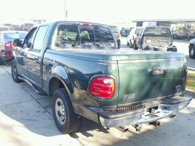 1FTRW07L71KB34970 - 2001 FORD F150 SUPER GREEN photo 3