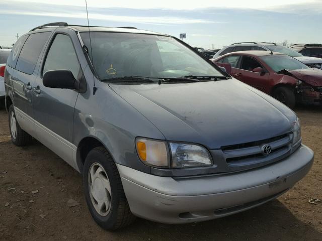 4T3ZF13C3XU110399 - 1999 TOYOTA SIENNA LE GRAY photo 1