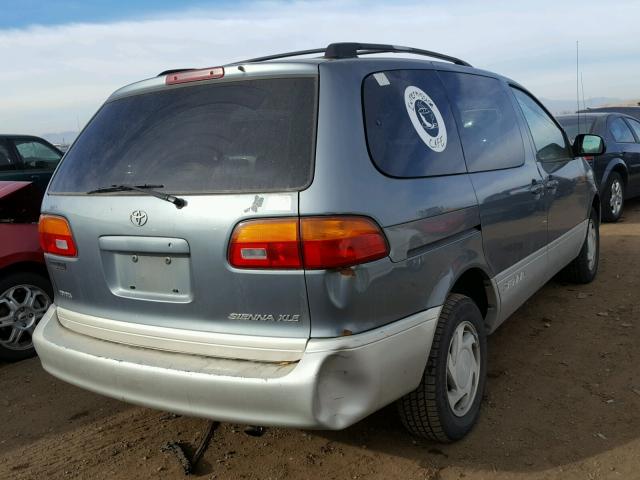 4T3ZF13C3XU110399 - 1999 TOYOTA SIENNA LE GRAY photo 4