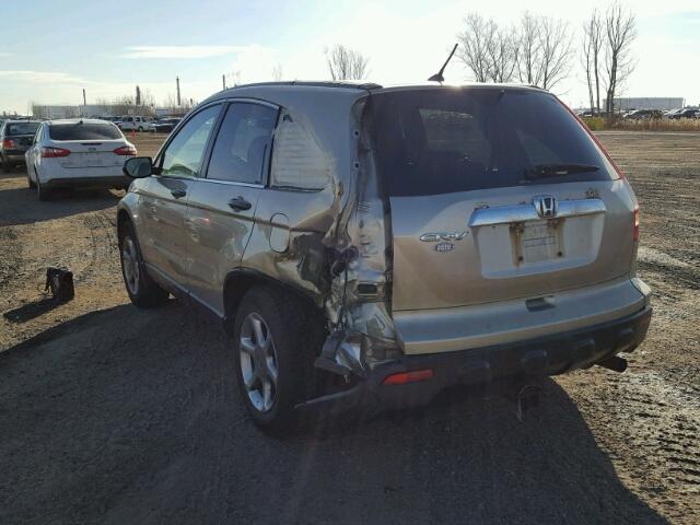 5J6RE48567L816651 - 2007 HONDA CR-V EX GOLD photo 3