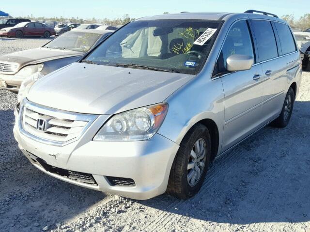 5FNRL38618B088191 - 2008 HONDA ODYSSEY EX SILVER photo 2