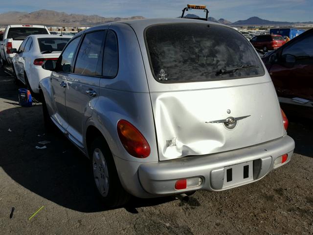 3C4FY58B35T606263 - 2005 CHRYSLER PT CRUISER SILVER photo 3