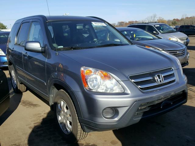 SHSRD78945U326733 - 2005 HONDA CR-V SE GRAY photo 1