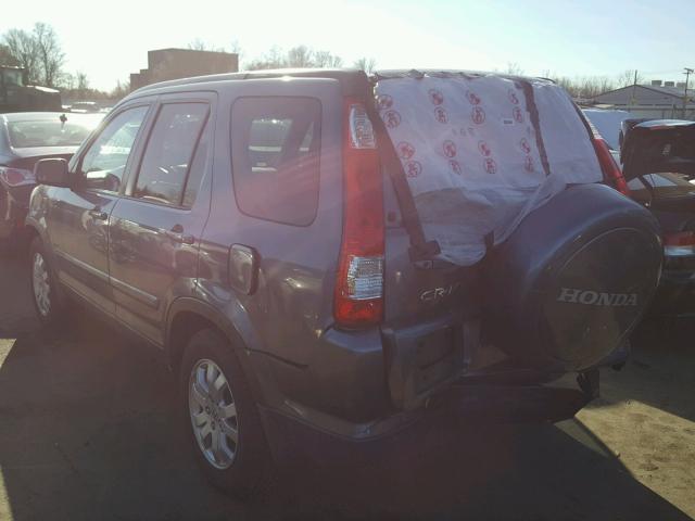 SHSRD78945U326733 - 2005 HONDA CR-V SE GRAY photo 3